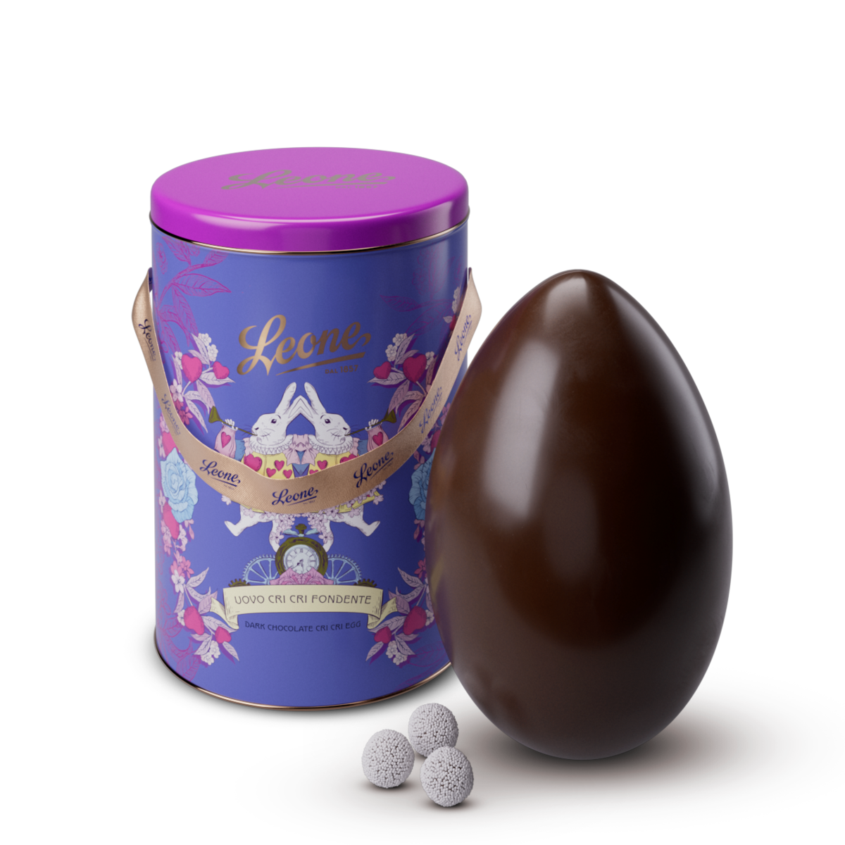 Se vuoi stupire e deliziare i tuoi cari, a Pasqua regala il nuovo uovo di  Leone al sapore del Cri Cri - TravelEat