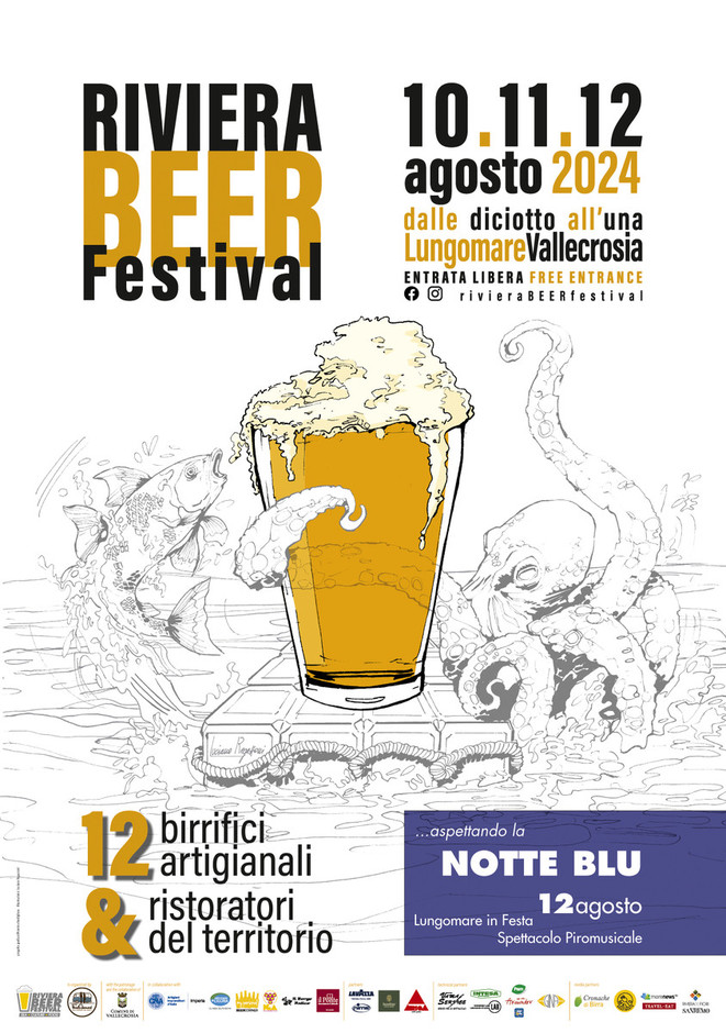 Vallecrosia un weekend di divertimento e gourmet con il RIVIERA BEER FESTIVAL.