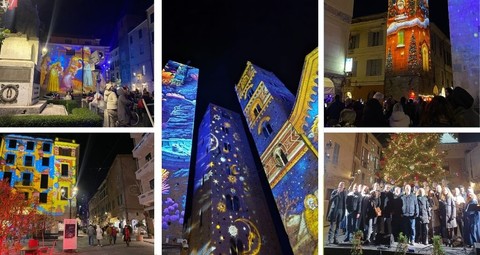 Si accende il Natale e “Albenga s’illumina d’immenso”: magia, luci e spettacoli in centro storico (FOTO e VIDEO)